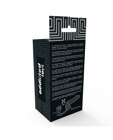 ADDICTED TOYS - PLUG ANAL AVEC ANNEAU PÉNIS NOIR