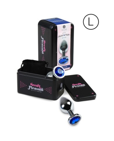 SECRETPLAY - PLUG ANAL TAILLE L BLEU