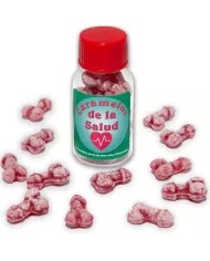 DIABLO PICANTE - 12 BONBONS SANTÉ FORME PÉNIS FRAISE/CERISE DIABLO PICANTE - 12 BONBONS SANTÉ FORME PÉNIS FRAISE/CERISE
