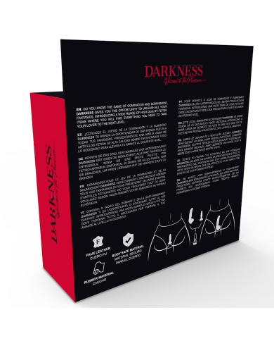 DARKNESS - CULOTTE AVEC PLUG ET GODE INTERCHANGEABLE
