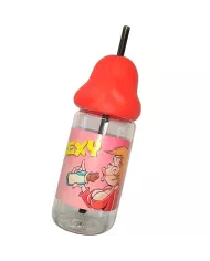 DIABLO PICANTE - BIBERON EN FORME DE PÉNIS 360 ML ROUGE DIABLO PICANTE - BIBERON EN FORME DE PÉNIS 360 ML ROUGE