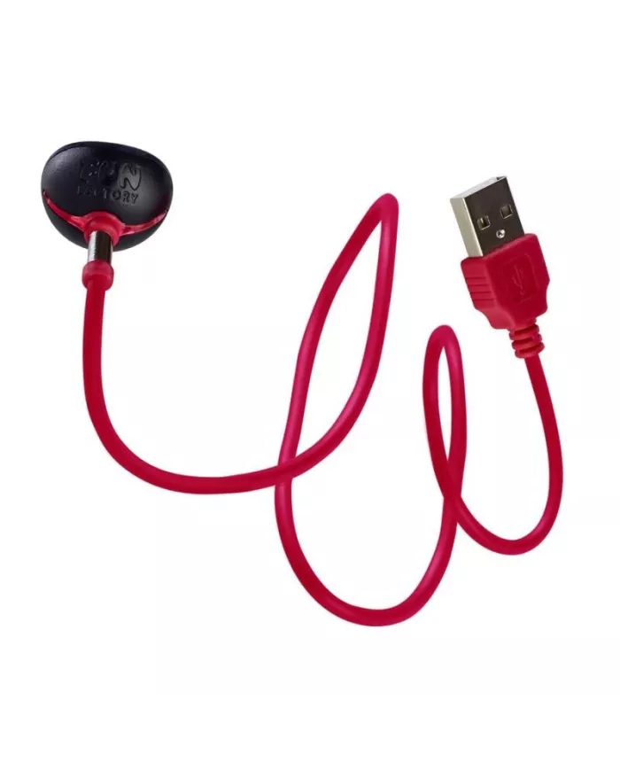 FUN FACTORY - CHARGEUR MAGNÉTIQUE USB ROUGE FUN FACTORY - CHARGEUR MAGNÉTIQUE USB ROUGE