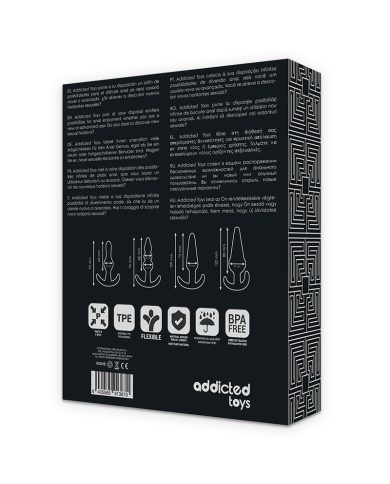 ADDICTED TOYS - ENSEMBLE 4 BOUCHONS ANAL