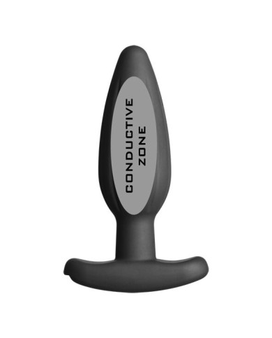 ELECTRASTIM - SILICONE NOIR ROCKER BUTTT PLUG MOYEN
