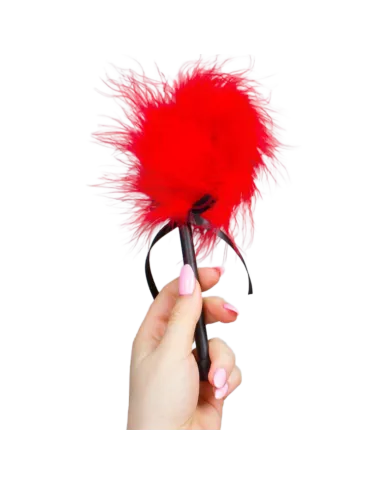 SECRETPLAY - DUSTER DE MARABOU ROUGE SECRETPLAY - DUSTER DE MARABOU ROUGE