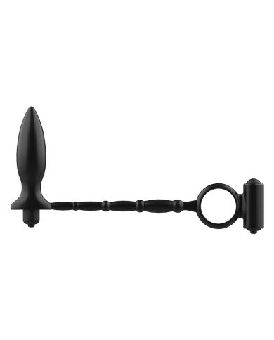 ADDICTED TOYS - PLUG ANAL AVEC ANNEAU VIBRANT