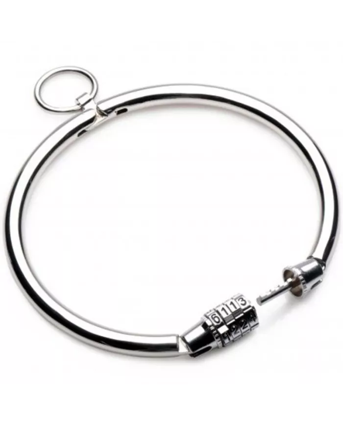 METAL HARD - COLLIER FERMETURE COMBINÉE 10,5 CM METAL HARD - COLLIER FERMETURE COMBINÉE 10,5 CM