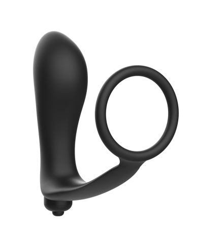 ADDICTED TOYS - PLUG ANAL VIBRANT AVEC ANNEAU PÉNIS
