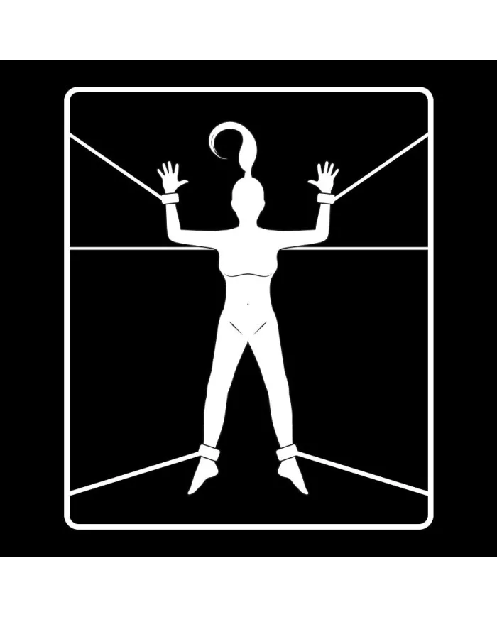 FETISH SUBMISSIVE - ENSEMBLE DE MENOTTES ET LIENS AVEC DOUBLURE EN NOPRÈNE FETISH SUBMISSIVE - ENSEMBLE DE MENOTTES ET LIENS AVEC DOUBLURE EN NOPRÈNE