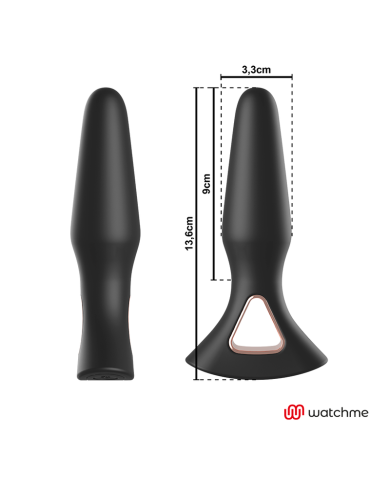 ANBIGUO - WATCHME VIBRATEUR TÉLÉCOMMANDE PLUG ANAL ALEXANDRU