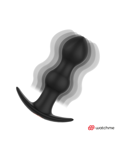 ANBIGUO - WATCHME TÉLÉCOMMANDE PLUG VIBRATEUR ANAL TIBERIO