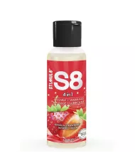 STIMUL8 - S8 LUBRIFIANT DESSERT FRAISE 4 EN 1 125 ML STIMUL8 - S8 LUBRIFIANT DESSERT FRAISE 4 EN 1 125 ML
