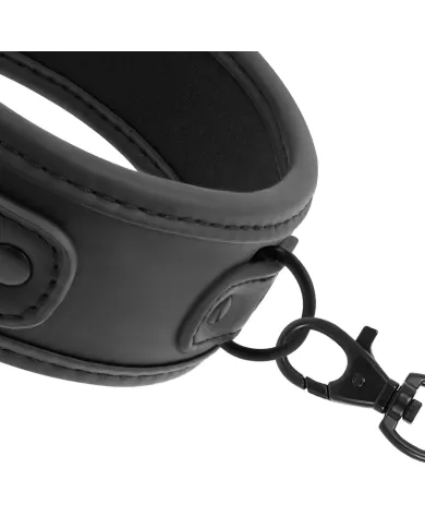 FETISH SUBMISSIVE - COLLIER CHAÎNE DOUBLURE EN NOPRÈNE FETISH SUBMISSIVE - COLLIER CHAÎNE DOUBLURE EN NOPRÈNE