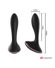 ANBIGUO - WATCHME VIBRATEUR TÉLÉCOMMANDE PLUG ANAL VERNET