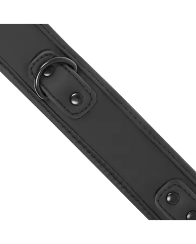 FETISH SUBMISSIVE - COLLIER CHAÎNE DOUBLURE EN NOPRÈNE FETISH SUBMISSIVE - COLLIER CHAÎNE DOUBLURE EN NOPRÈNE