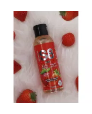 STIMUL8 - S8 LUBRIFIANT DESSERT FRAISE 4 EN 1 125 ML STIMUL8 - S8 LUBRIFIANT DESSERT FRAISE 4 EN 1 125 ML