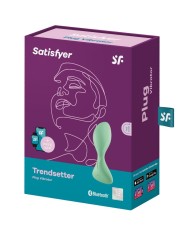 SATISFYER - APPLICATION DE PLUG VIBRANT TRENDSETTER NOIR