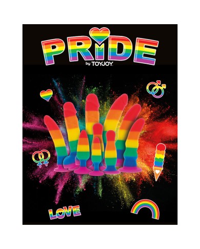 PRIDE - DRAPEAU LGBT PLUG TWINK 8.5 CM