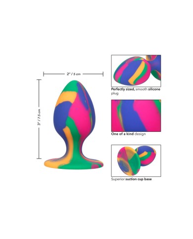 CALEXOTICS - CHEEKY MOYEN TIE-DYE PLUG ANAL