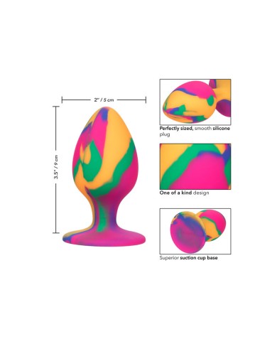 CALEXOTICS - CHEEKY GRAND PLUG ANAL TIE-DYE