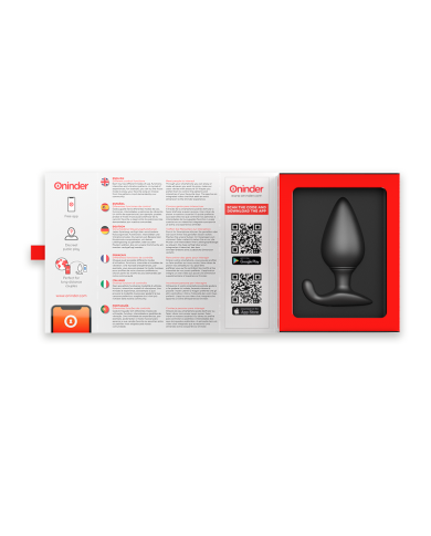 ONINDER - PLUG ANAL VIBRANT RIO NOIR - APPLICATION GRATUITE