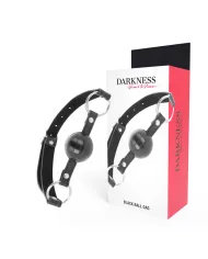 DARKNESS - BÂILLON BOULE NOIRE DARKNESS - BÂILLON BOULE NOIRE