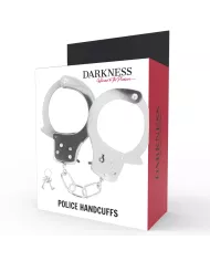 DARKNESS - MENOTTES EN MÉTAL AVEC CLÉS DARKNESS - MENOTTES EN MÉTAL AVEC CLÉS