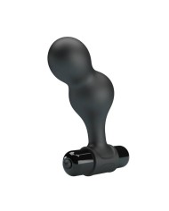 MR PLAY - PLUG ANAL VIBRATEUR EN SILICONE NOIR