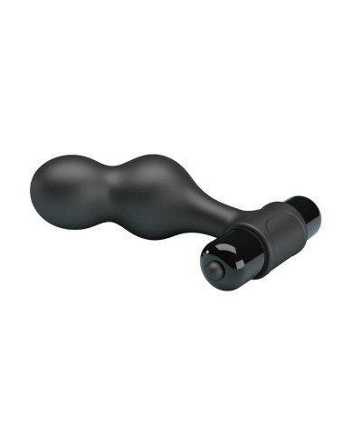 MR PLAY - PLUG ANAL VIBRATEUR EN SILICONE NOIR