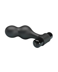 MR PLAY - PLUG ANAL VIBRATEUR EN SILICONE NOIR