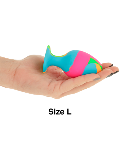 INTENSE - ENSEMBLE DE BOUCHONS EN SILICONE MULTICOLORE