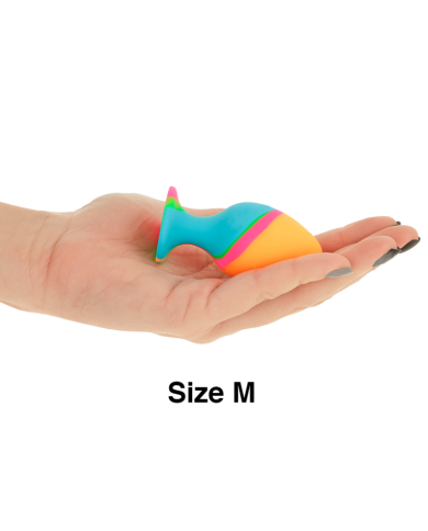 INTENSE - ENSEMBLE DE BOUCHONS EN SILICONE MULTICOLORE
