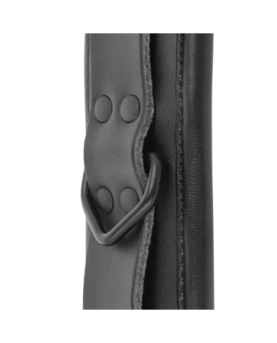 DARKNESS - MENOTTES DE CHEVILLE AJUSTABLES CUIR NOIR DARKNESS - MENOTTES DE CHEVILLE AJUSTABLES CUIR NOIR