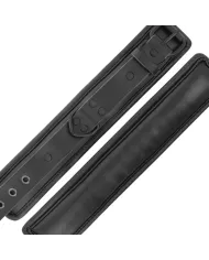 DARKNESS - MENOTTES DE CHEVILLE AJUSTABLES CUIR NOIR DARKNESS - MENOTTES DE CHEVILLE AJUSTABLES CUIR NOIR