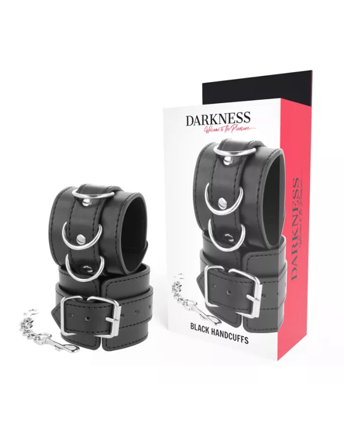 DARKNESS - MENOTTES NOIRES DARKNESS - MENOTTES NOIRES