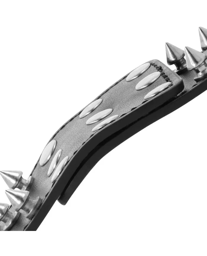 DARKNESS - MENOTTES À POINTES NOIRES SKULLS AND BONES DARKNESS - MENOTTES À POINTES NOIRES SKULLS AND BONES