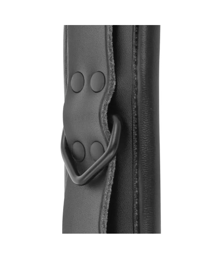 DARKNESS - MENOTTES ET COLLIER EN CUIR NOIR DARKNESS - MENOTTES ET COLLIER EN CUIR NOIR