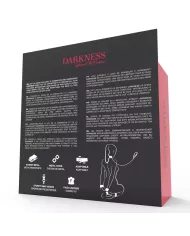 DARKNESS - MENOTTES ET COLLIER EN CUIR NOIR DARKNESS - MENOTTES ET COLLIER EN CUIR NOIR