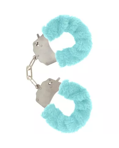 TOYJOY - MANCHETTES FURRY FUN BONDAGE BLEU TOYJOY - MANCHETTES FURRY FUN BONDAGE BLEU