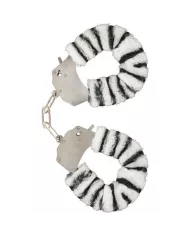 TOYJOY - MANCHETTES FURRY FUN BONDAGE ZÈBRE TOYJOY - MANCHETTES FURRY FUN BONDAGE ZÈBRE