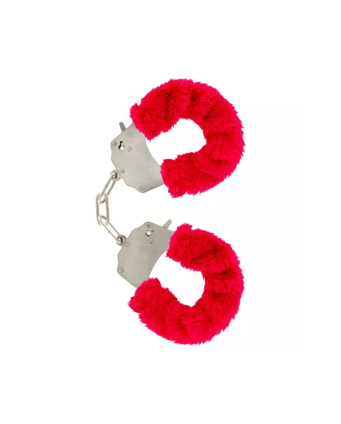 TOYJOY - MANCHETTES FURRY FUN BONDAGE ROUGE TOYJOY - MANCHETTES FURRY FUN BONDAGE ROUGE