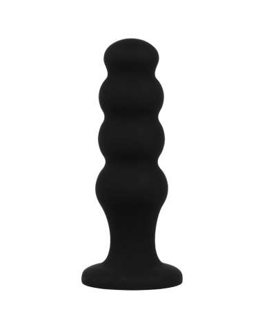 BLACK&SILVER - PLUG ANAL EN SILICONE SCOTT PREMIUM NOIR