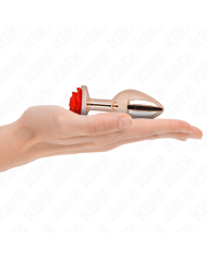 KINK - PLUG ANAL OR ROSE AVEC ROSE ROUGE M
