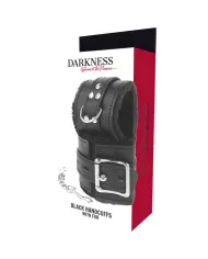 DARKNESS - MENOTTES BDSM DOUBLÉES NOIRES DARKNESS - MENOTTES BDSM DOUBLÉES NOIRES
