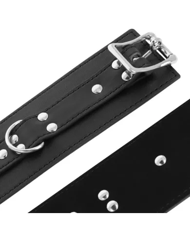 DARKNESS - MENOTTES EN CUIR NOIR DARKNESS - MENOTTES EN CUIR NOIR