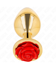 KINK - PLUG ANAL OR ROSE ROUGE TAILLE M