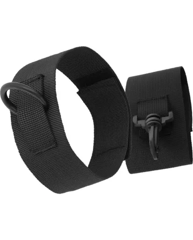 DARKNESS - MENOTTES EN NYLON POUR DÉBUTANTS DARKNESS - MENOTTES EN NYLON POUR DÉBUTANTS