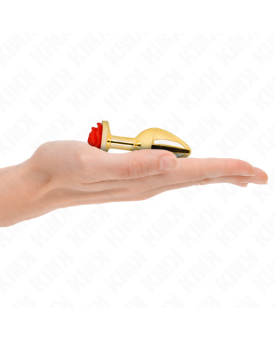 KINK - PLUG ANAL OR ROSE ROUGE TAILLE S