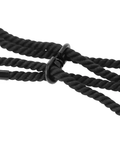 DARKNESS - MENOTTES EN CORDE OU MENOTTES DE CHEVILLE 100% COTON DARKNESS - MENOTTES EN CORDE OU MENOTTES DE CHEVILLE 100% COTON