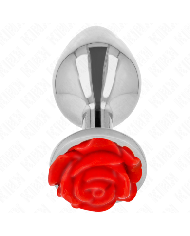 KINK - PLUG ANAL ROSE ROUGE TAILLE L